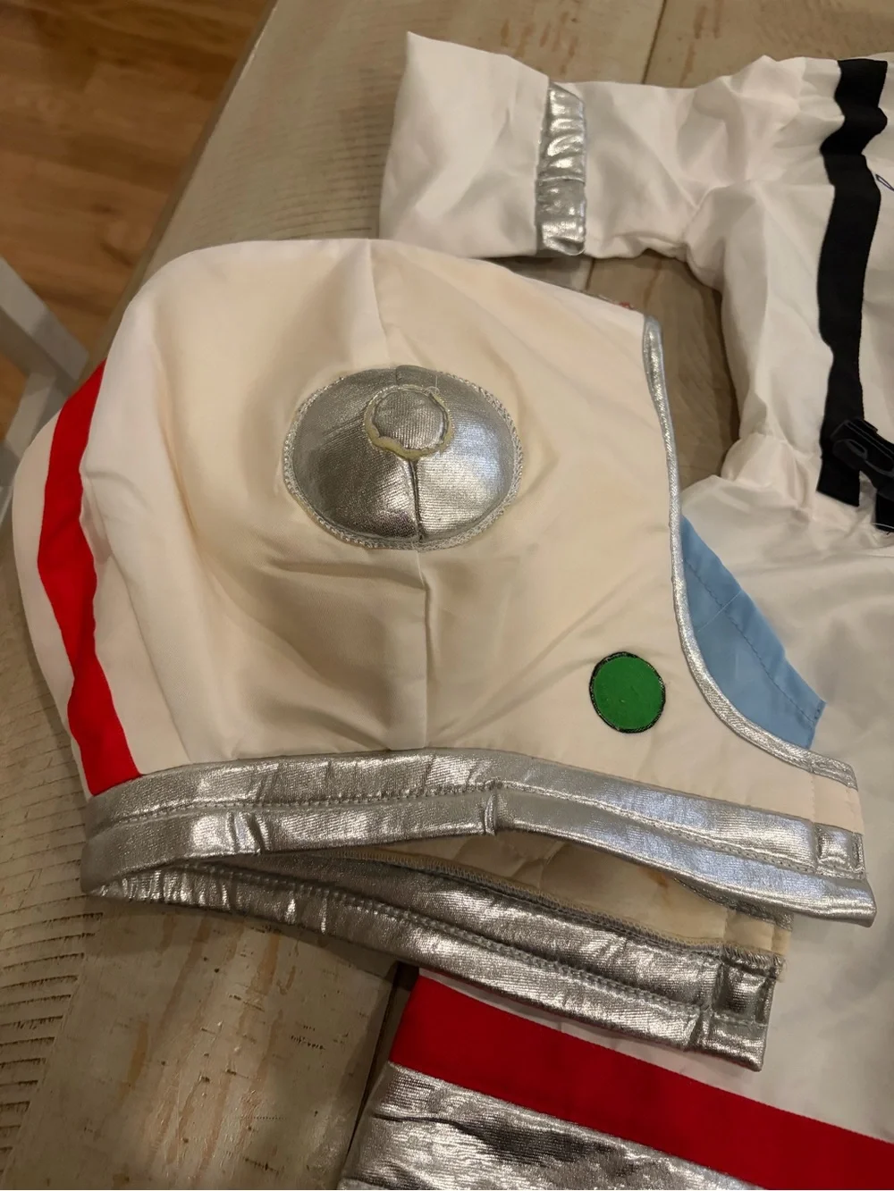 Pottery Kids White and Silver Rocket Astronaut Costume